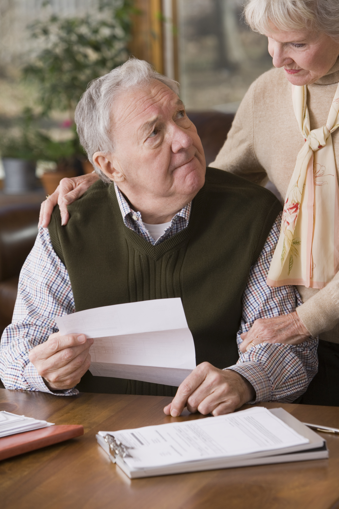 Worrying problem of elderly in debt