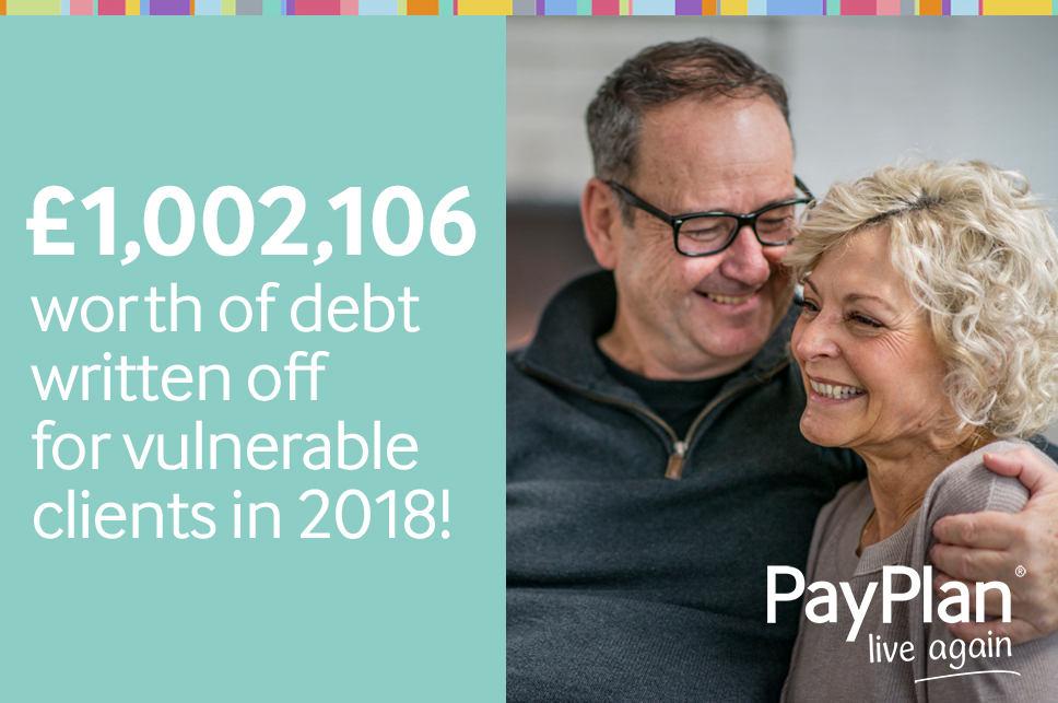 Vulnerable client debt write off 2018