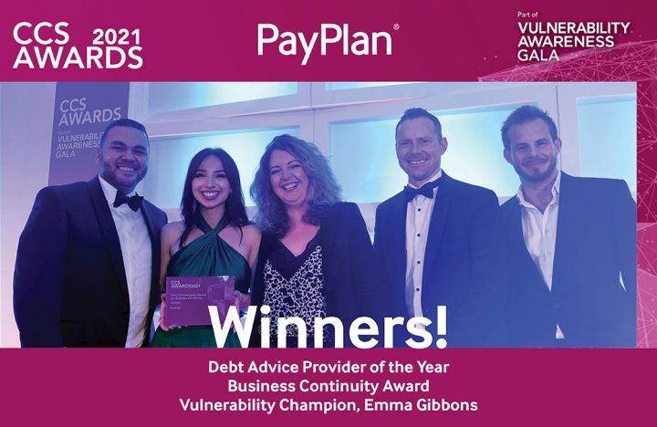 PayPlan wins hat-trick of Collections & Customer Service awards!