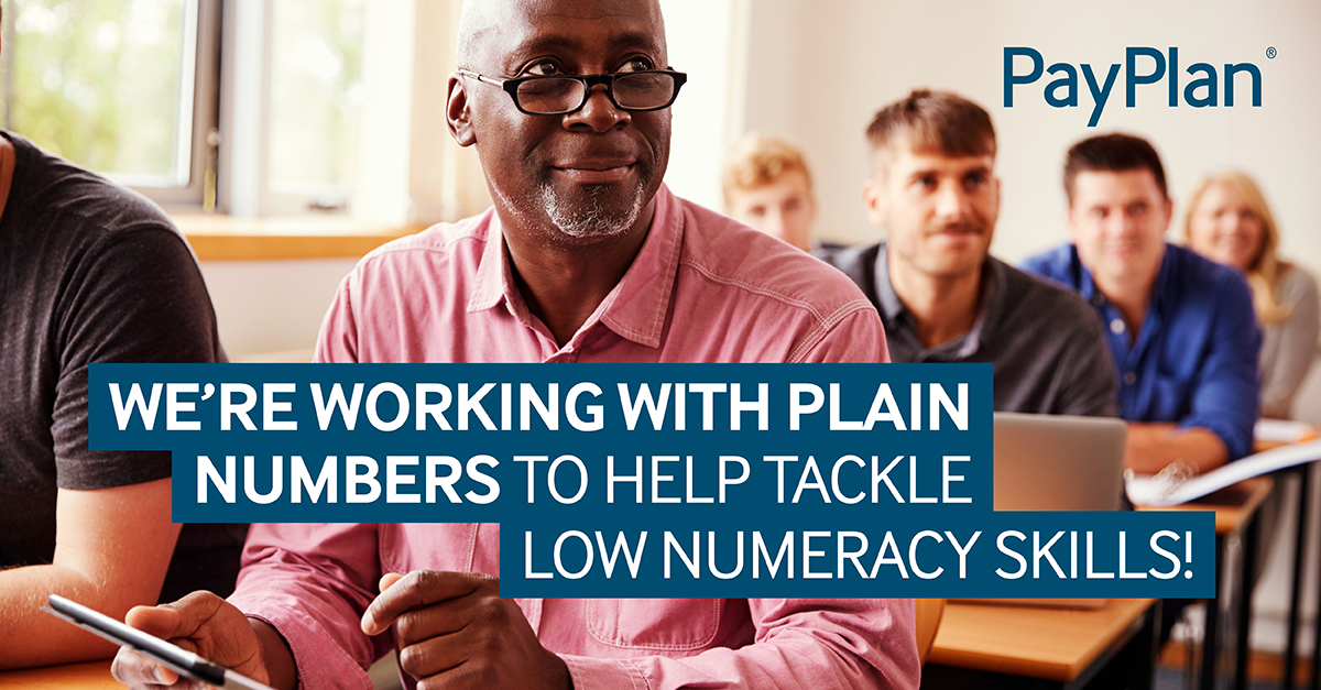 PayPlan partners with Plain Numbers to tackle low numeracy levels