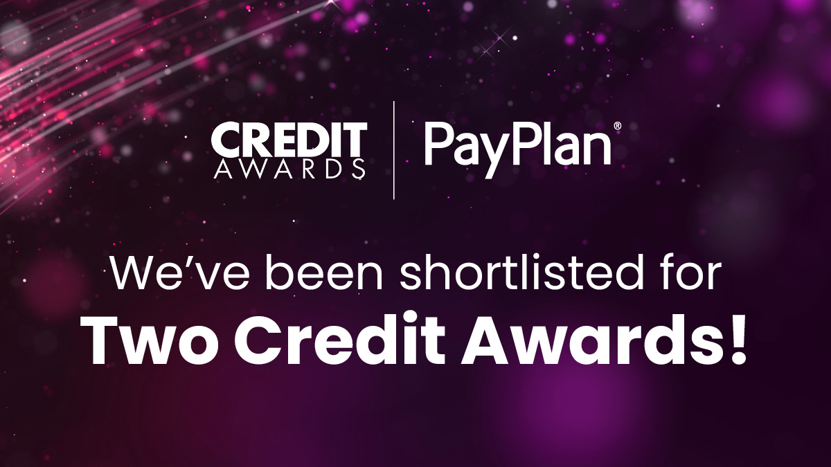 PayPlan shortlisted in two categories at prestigious Credit Awards
