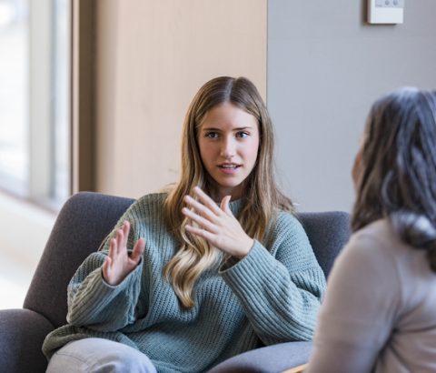 Discussing mental health