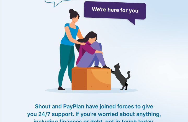PayPlan partners with mental health support service SHOUT